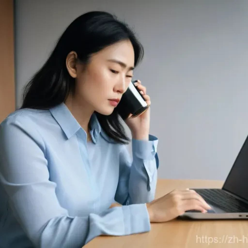 건강코칭과 심리상담의 융합 - **Prompt 1: The Overwhelmed Modern Professional**
A realistic, high-definition image of a young ...