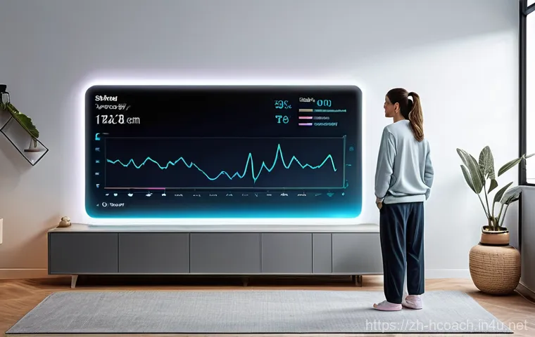 건강코칭 직업의 미래 기술 트렌드 - Image Prompt 1: The Smart Home Health Hub** 건강코칭 직업의 미래 기술 트렌드 - Image Prompt 1: The Smart Home Health Hub**