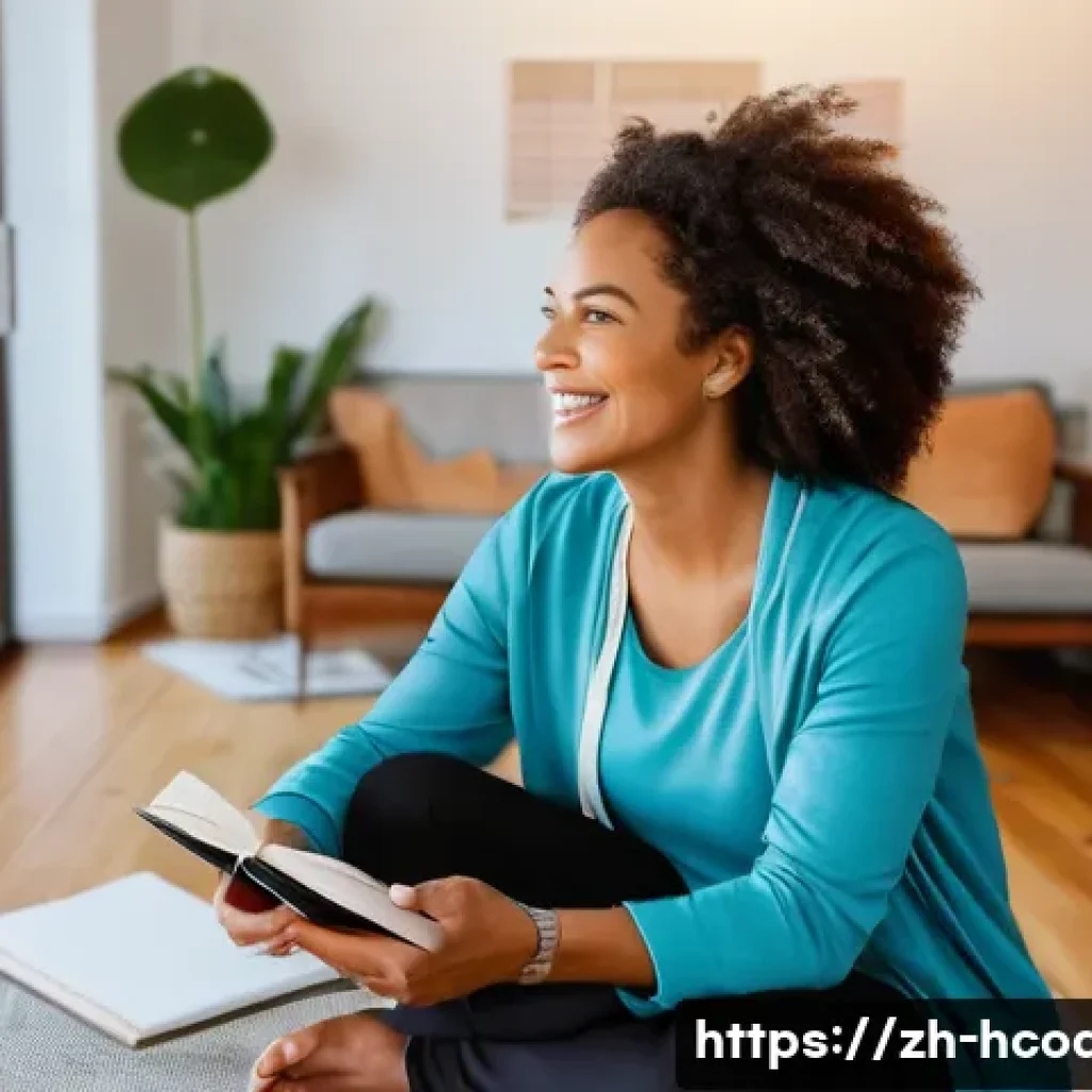 건강코칭 프리랜서 성공 전략 - **Prompt 1: The Authentic Health Coach's Journey**
"A candid portrait of a female health coach, ...