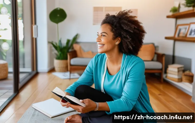 건강코칭 프리랜서 성공 전략 - **Prompt 1: The Authentic Health Coach's Journey**
    "A candid portrait of a female health coach, ...